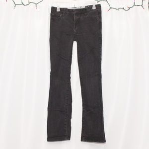 Gap 1969 Perfect Boot Black Jeans 27 regular